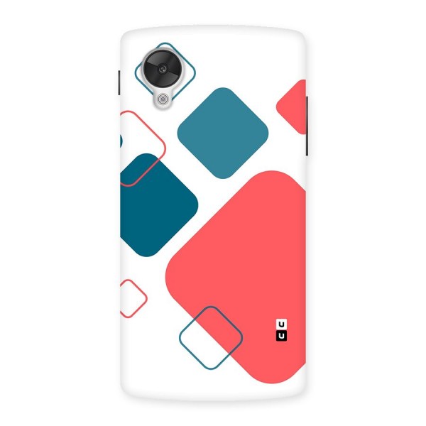 Square Pattern Beautiful Abstract Back Case for Google Nexus 5