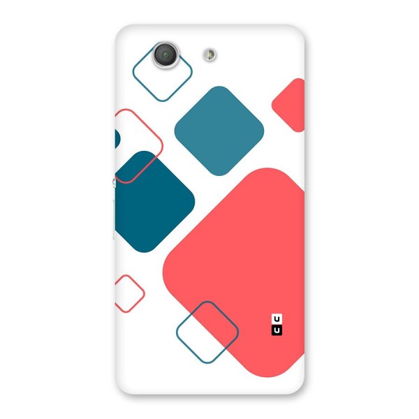 Square Pattern Beautiful Abstract Back Case for Xperia Z3 Compact