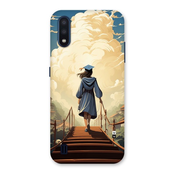 Stair Of Success Back Case for Galaxy M01