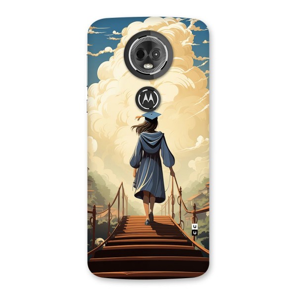 Stair Of Success Back Case for Moto E5 Plus