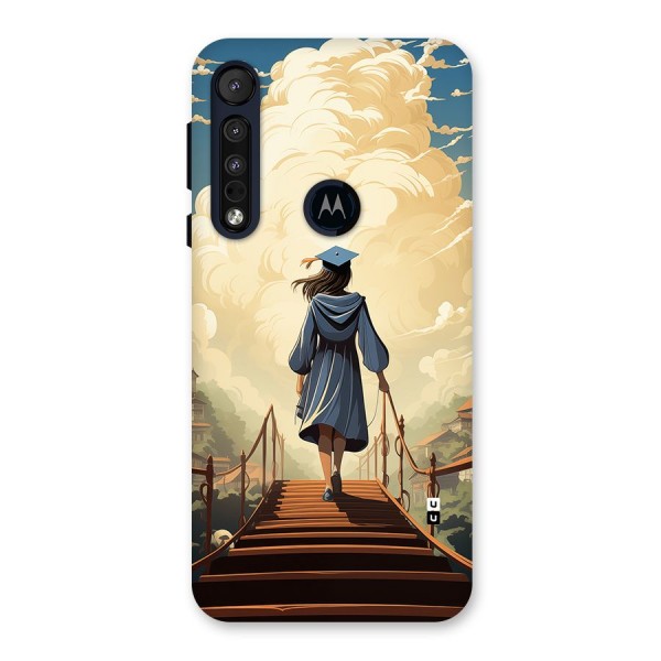 Stair Of Success Back Case for Motorola One Macro