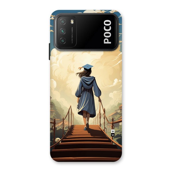 Stair Of Success Back Case for Poco M3
