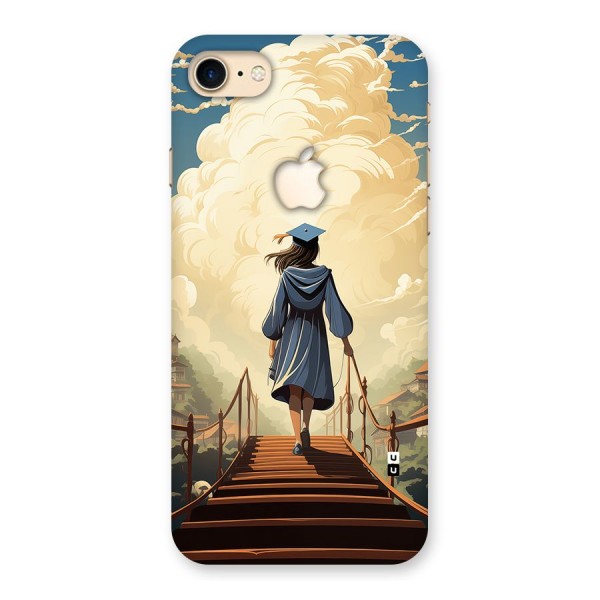 Stair Of Success Back Case for iPhone 7 Apple Cut