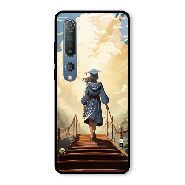 Stair Of Success Glass Back Case for Mi 10