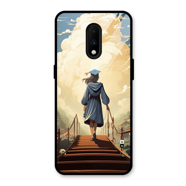Stair Of Success Glass Back Case for OnePlus 7