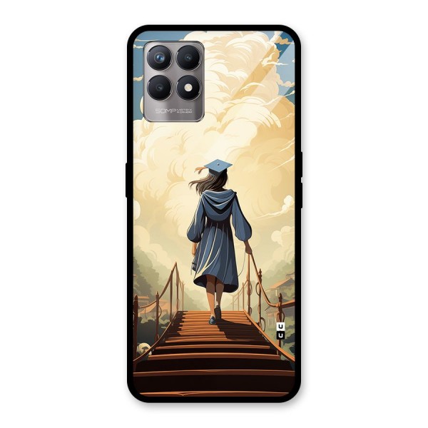 Stair Of Success Glass Back Case for Realme Narzo 50