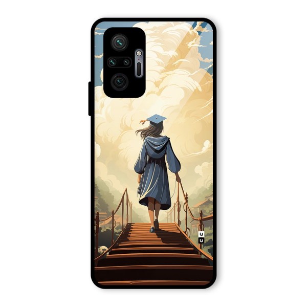 Stair Of Success Glass Back Case for Redmi Note 10 Pro Max