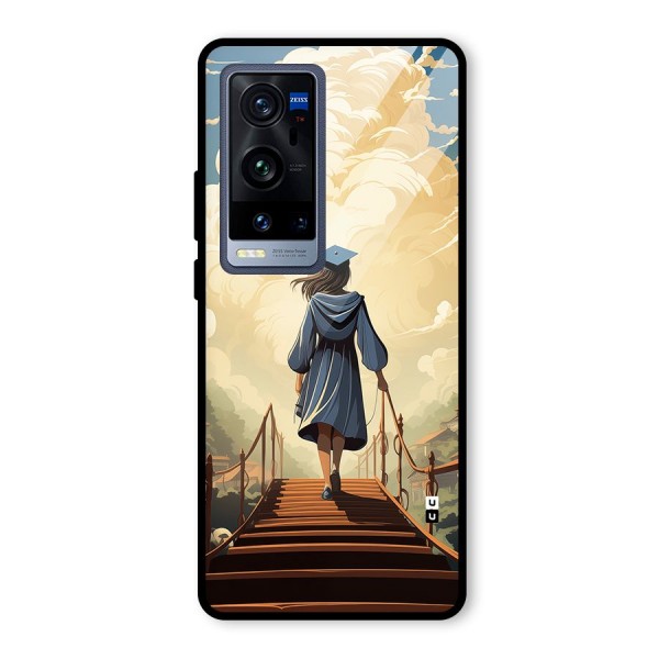 Stair Of Success Glass Back Case for Vivo X60 Pro Plus