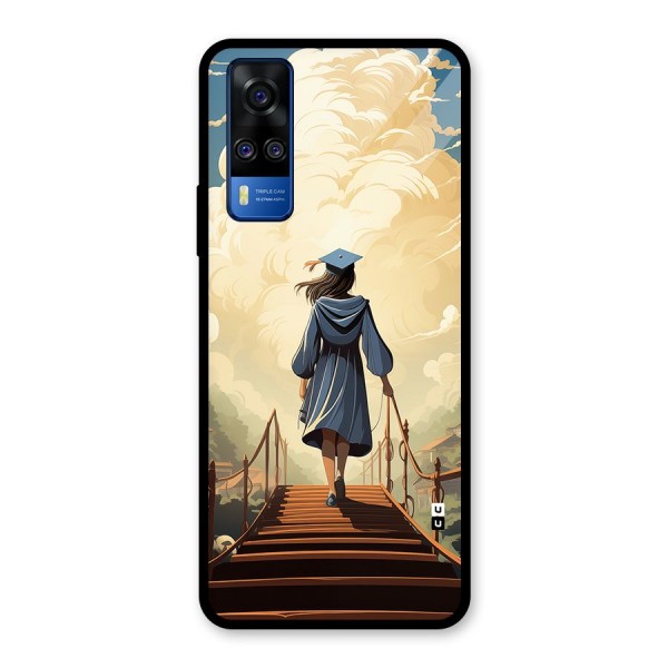 Stair Of Success Glass Back Case for Vivo Y51