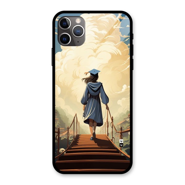 Stair Of Success Glass Back Case for iPhone 11 Pro Max