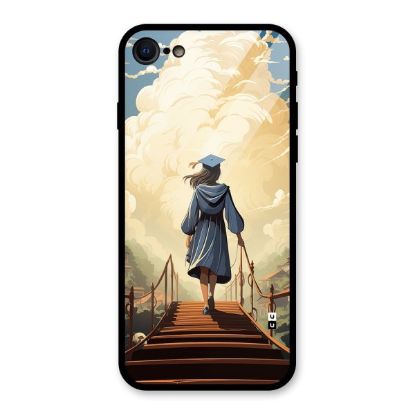Stair Of Success Glass Back Case for iPhone SE 2022