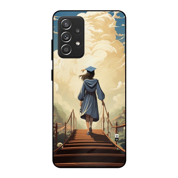 Stair Of Success Metal Back Case for Galaxy A52