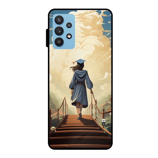 Stair Of Success Metal Back Case for Galaxy M32 5G