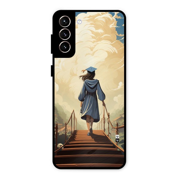 Stair Of Success Metal Back Case for Galaxy S21 Plus
