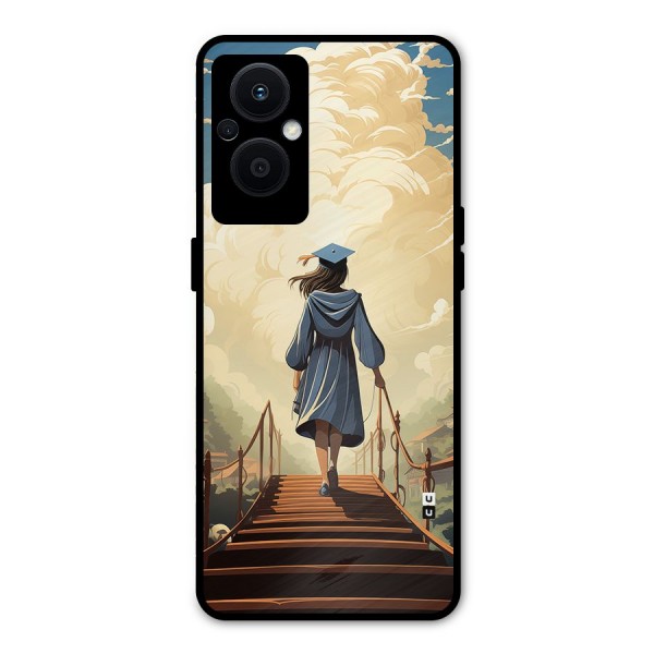 Stair Of Success Metal Back Case for Oppo F21s Pro 5G