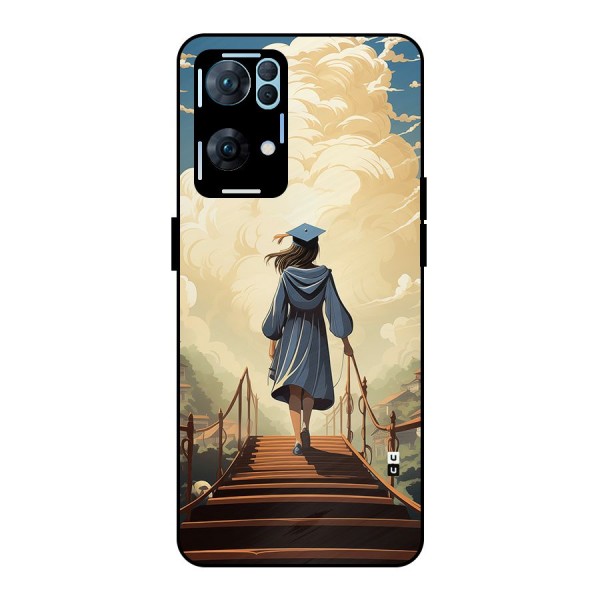 Stair Of Success Metal Back Case for Oppo Reno7 Pro 5G