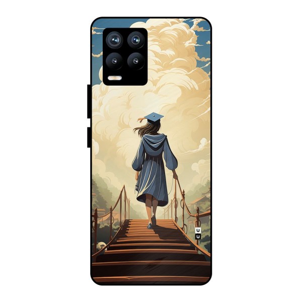 Stair Of Success Metal Back Case for Realme 8 Pro