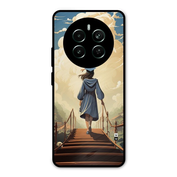 Stair Of Success Metal Back Case for Realme Narzo 70 Pro