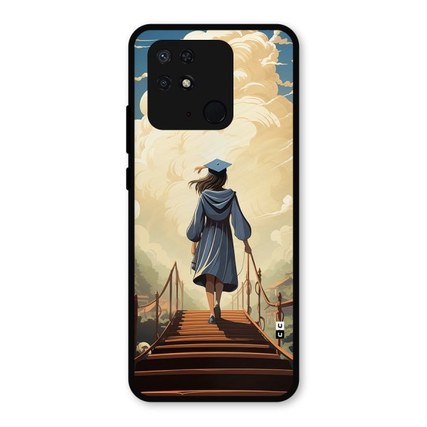 Stair Of Success Metal Back Case for Redmi 10 Power