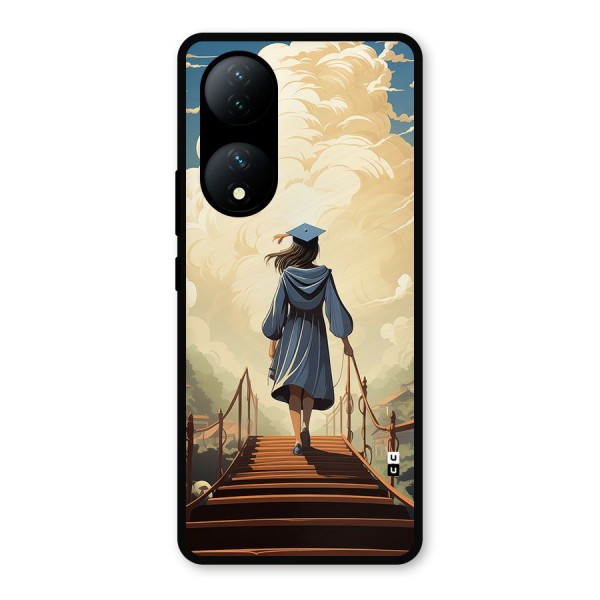 Stair Of Success Metal Back Case for Vivo T2