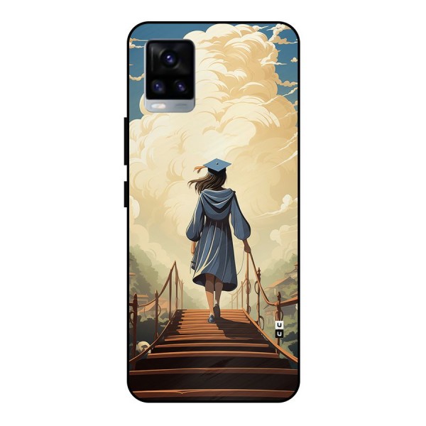 Stair Of Success Metal Back Case for Vivo V20