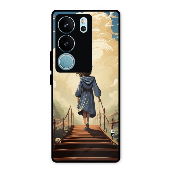 Stair Of Success Metal Back Case for Vivo V29