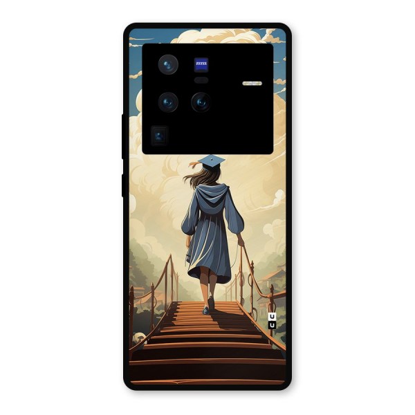 Stair Of Success Metal Back Case for Vivo X80 Pro