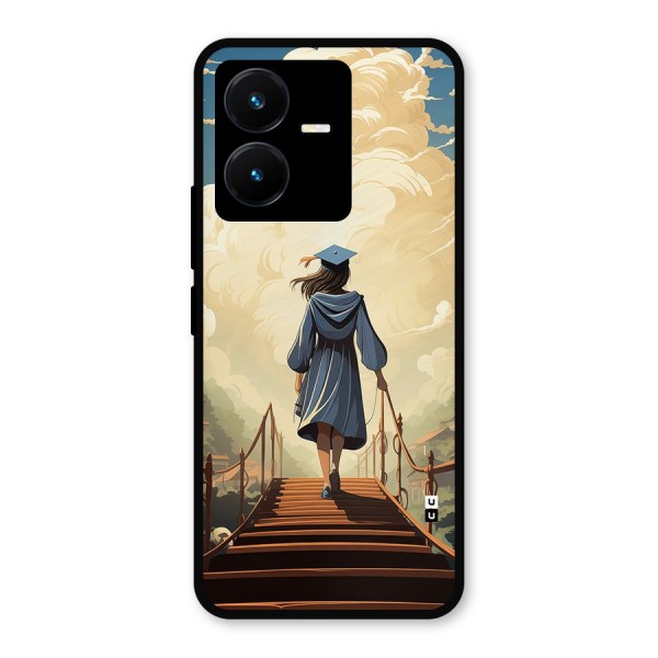 Stair Of Success Metal Back Case for Vivo Y22