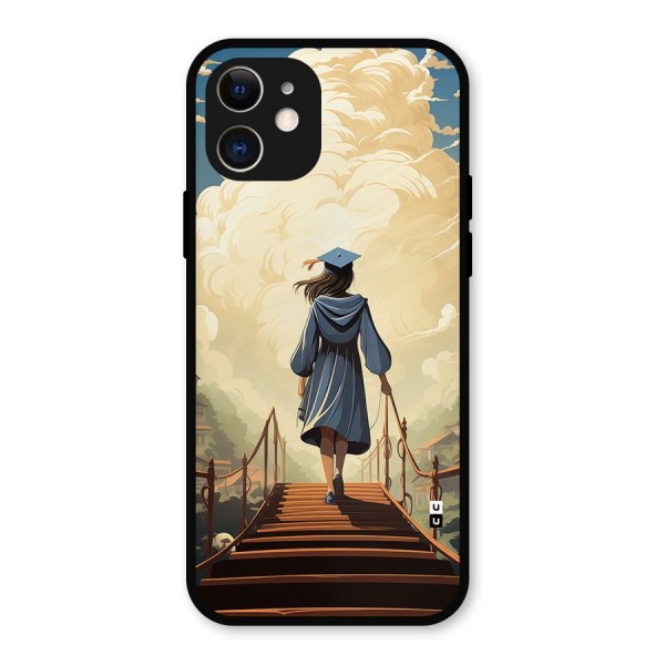 Stair Of Success Metal Back Case for iPhone 12