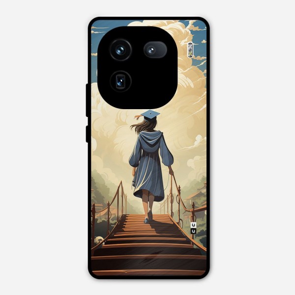 Stair Of Success Metal Back Case for iQOO 12