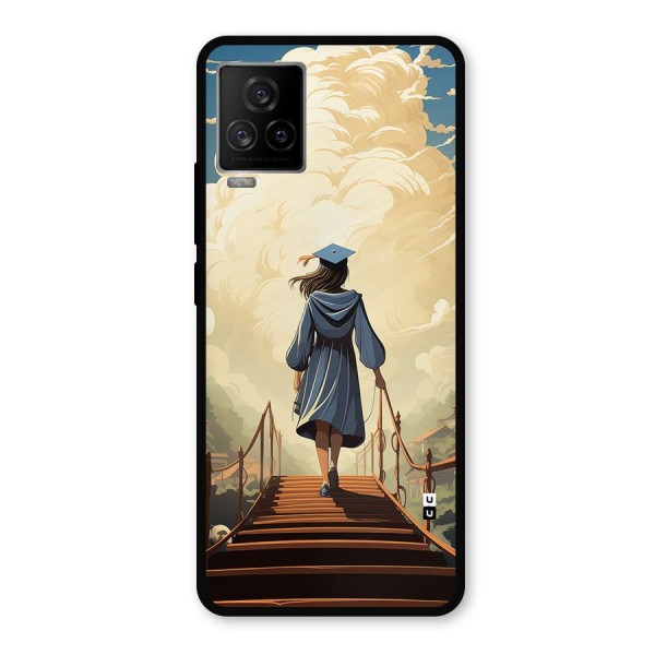 Stair Of Success Metal Back Case for iQOO 7 Legend 5G