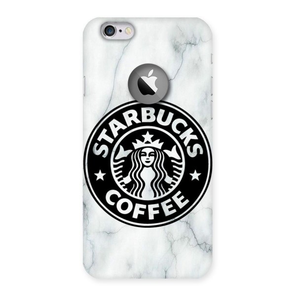 StarBuck Marble Back Case for iPhone 6 Logo Cut