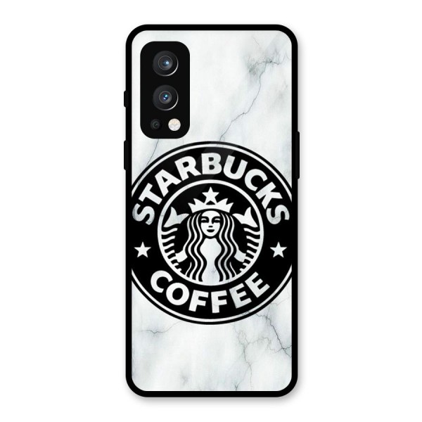 StarBuck Marble Glass Back Case for OnePlus Nord 2 5G