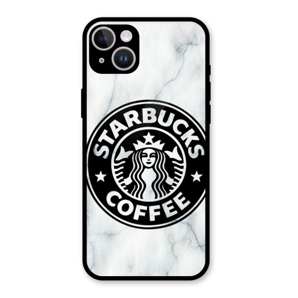 StarBuck Marble Glass Back Case for iPhone 14 Plus