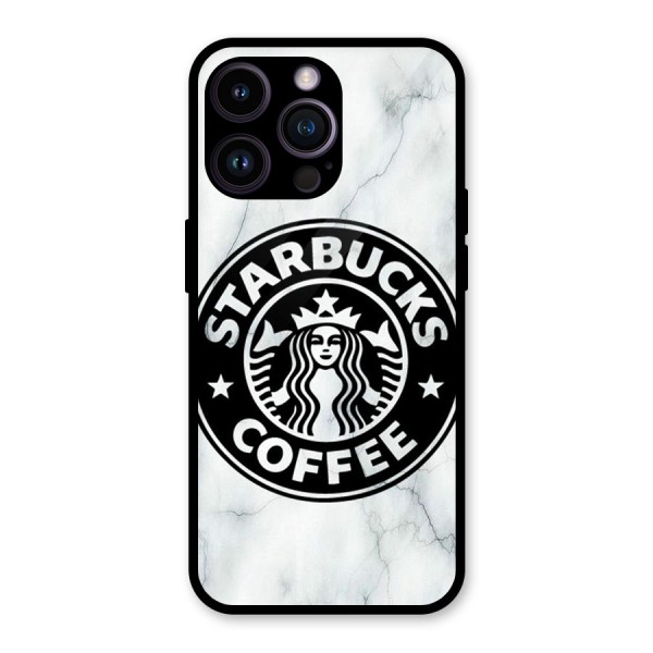 StarBuck Marble Glass Back Case for iPhone 14 Pro Max
