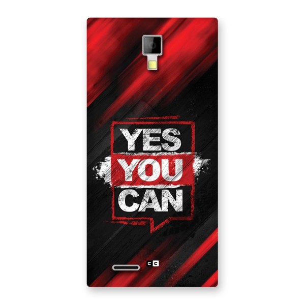 Stay Motivated Back Case for Canvas Xpress A99