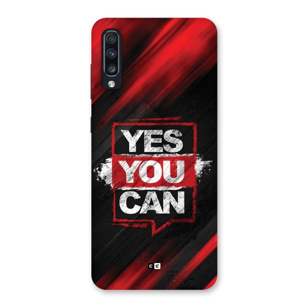Stay Motivated Back Case for Galaxy A70