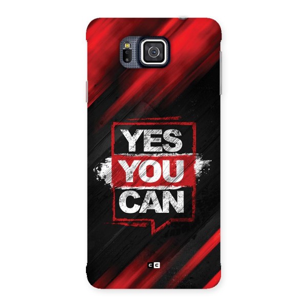 Stay Motivated Back Case for Galaxy Alpha