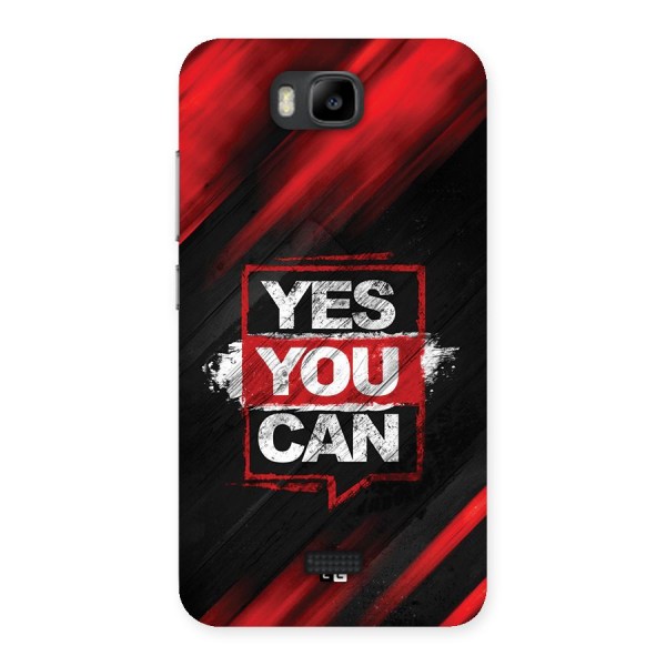 Stay Motivated Back Case for Honor Bee