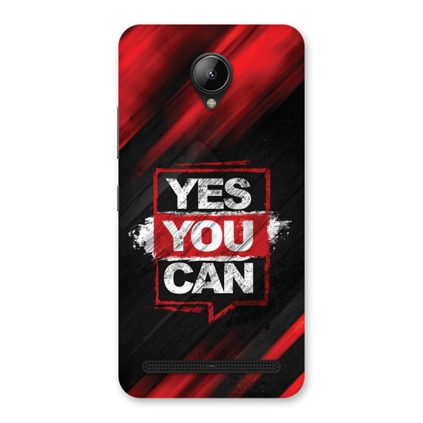 Stay Motivated Back Case for Lenovo C2