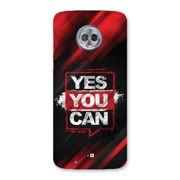 Stay Motivated Back Case for Moto G6