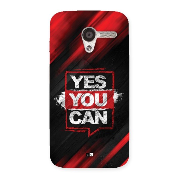Stay Motivated Back Case for Moto X
