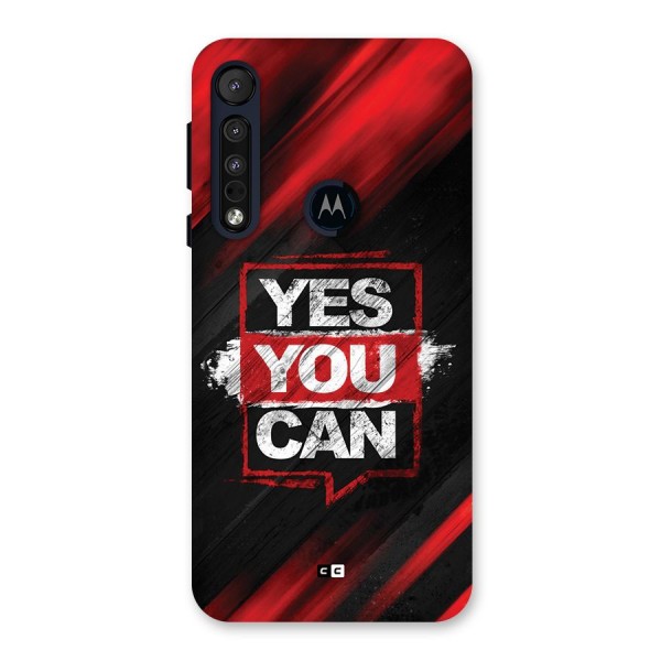Stay Motivated Back Case for Motorola One Macro