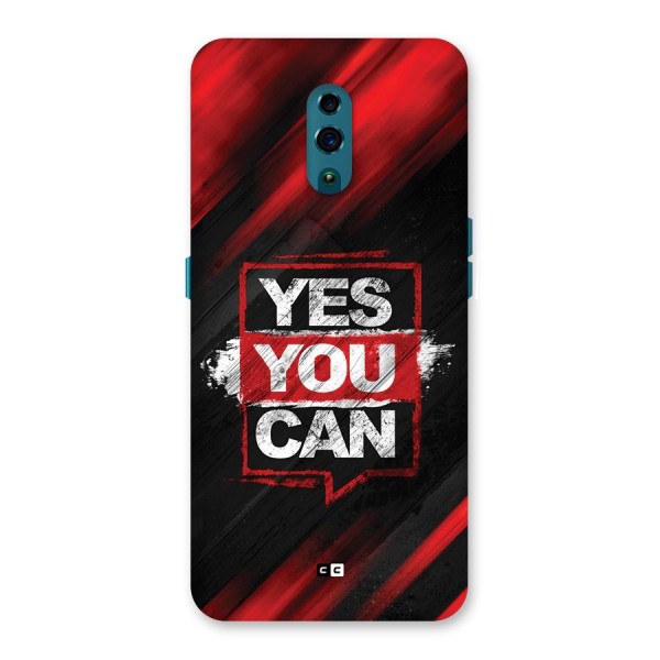 Stay Motivated Back Case for Oppo Reno