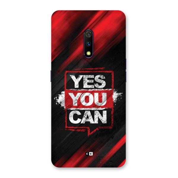 Stay Motivated Back Case for Realme X