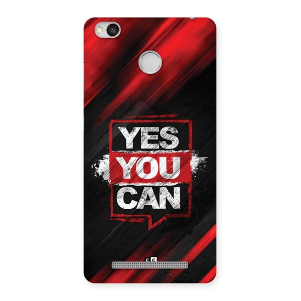 Stay Motivated Back Case for Redmi 3S Prime