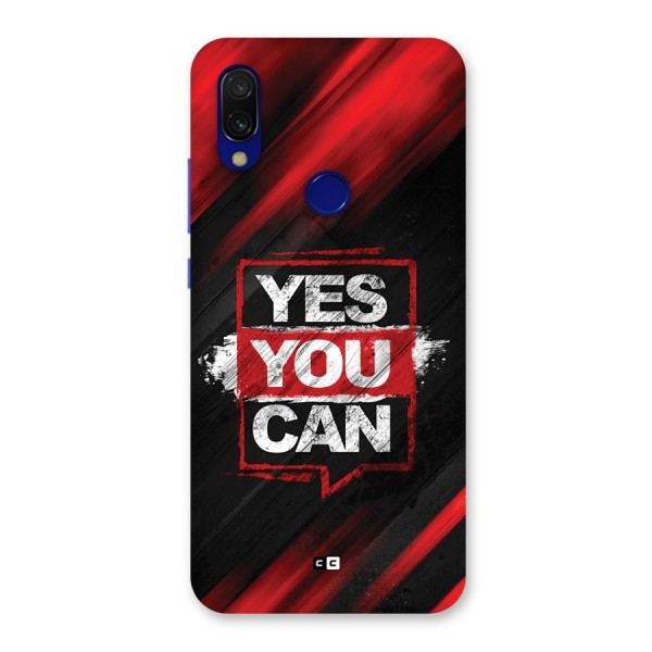 Stay Motivated Back Case for Redmi 7
