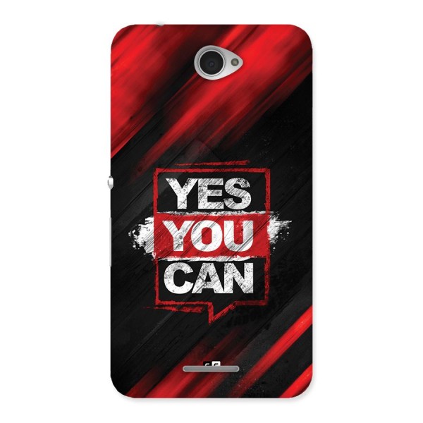 Stay Motivated Back Case for Xperia E4