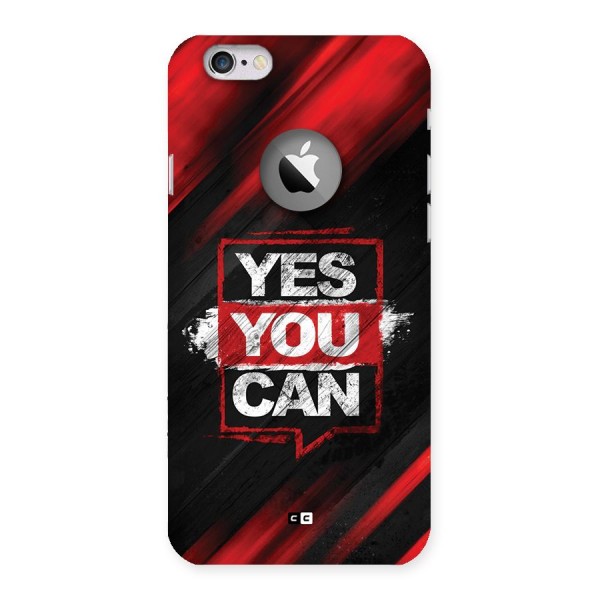 Stay Motivated Back Case for iPhone 6 Logo Cut