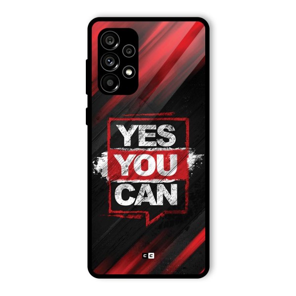 Stay Motivated Glass Back Case for Galaxy A73 5G